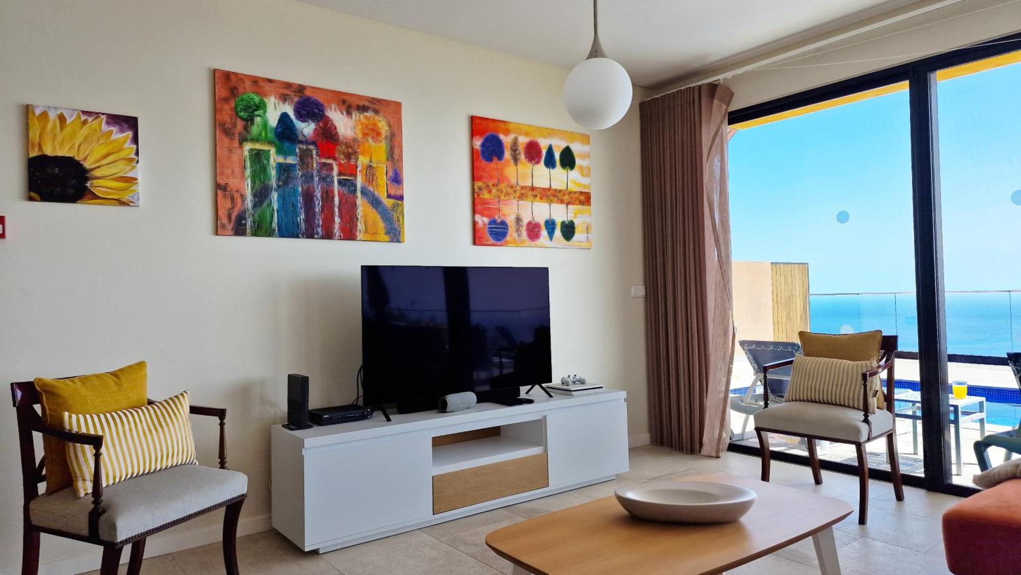Eden Sun - A Modern Luxury Villa With A Panoramic View Prazeres Exterior photo