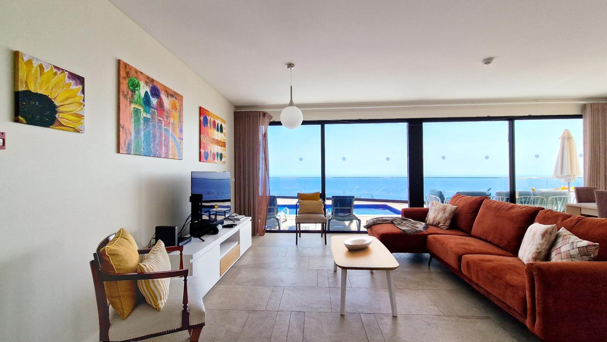 Eden Sun - A Modern Luxury Villa With A Panoramic View Prazeres Exterior photo